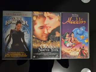 Pack 3 Películas VHS
