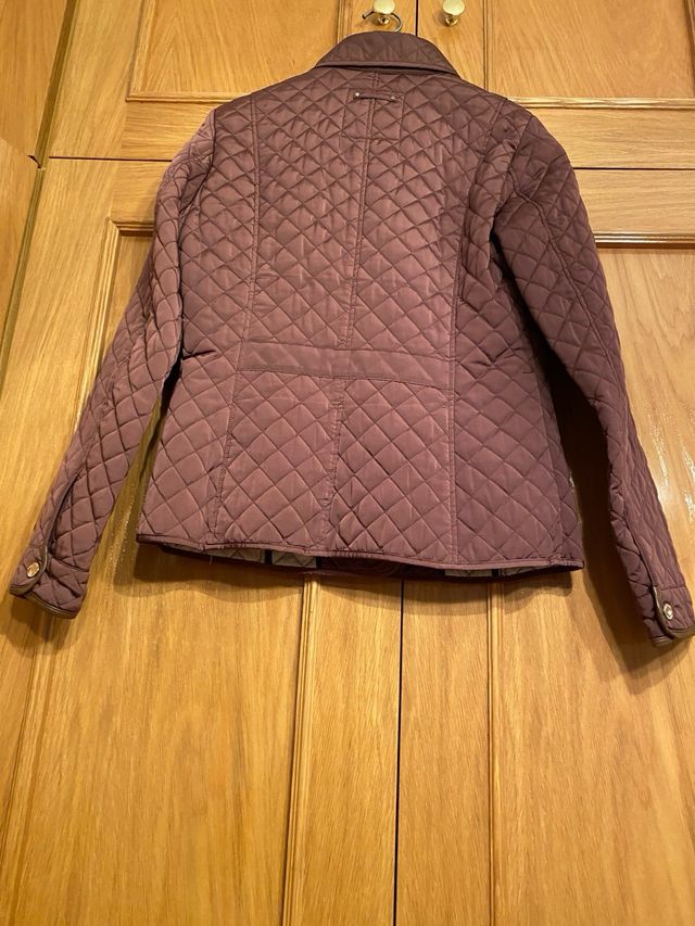 Chaqueta acolchada Massimo Dutti marrón