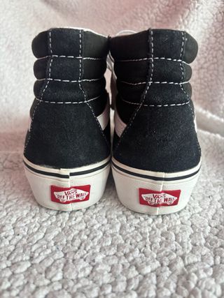 Zapatillas Vans Bota Plataforma Talla 40