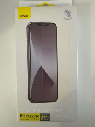 Protettore schermo Baseus per iPhone 12/12 Pro