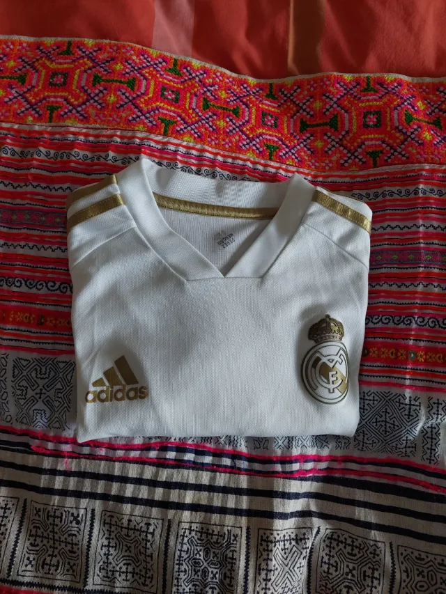 Camiseta Real Madrid Adidas Dorada