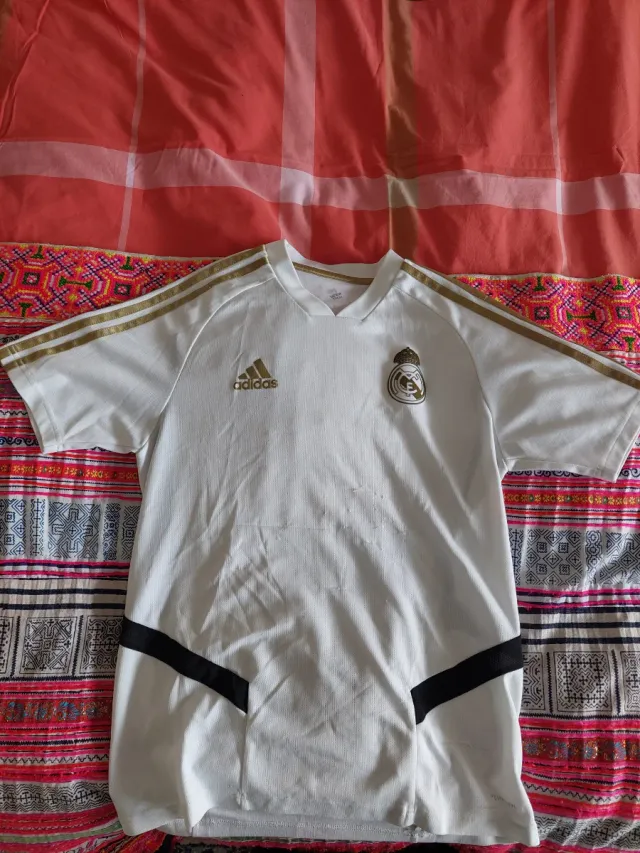 Camiseta Real Madrid Adidas Dorada