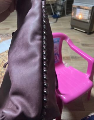 Lote 2 bolsos: verde y morado