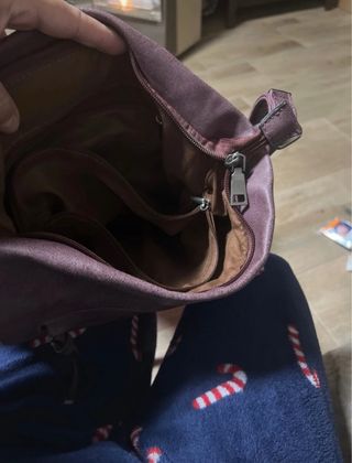 Lote 2 bolsos: verde y morado