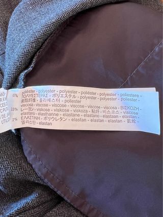 Pantaloni eleganti Stradivarius grigi - Taglia L