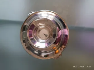 Alzatina in silverplate diam 22