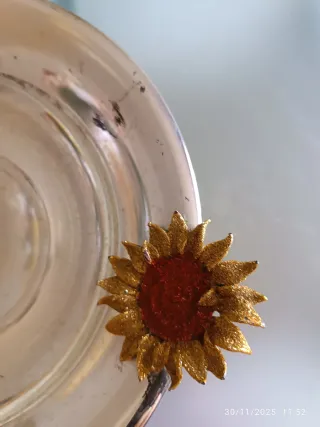 Alzatina in silverplate diam 22