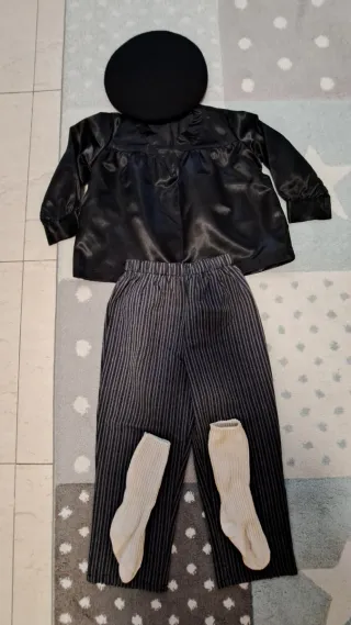Traje casero niño 2 años