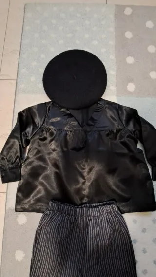 Traje casero niño 2 años