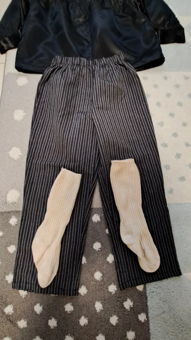 Traje casero niño 2 años