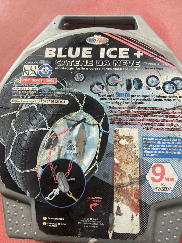 Catene da neve 9 mm