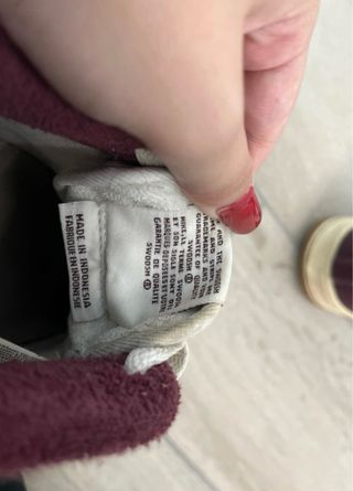 Nike Air Force 1 Bianche e Bordeaux