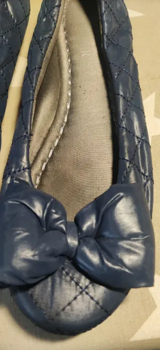 Bailarinas CafeNoir Talla 39 Azul