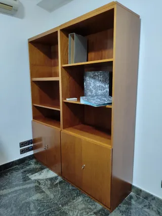 Mobiliario de oficina (escritorios y estanterias)
