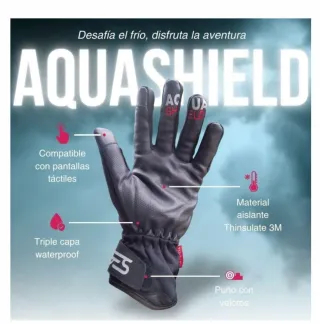 Guantes Invierno GES AQUASHIELD Talla M