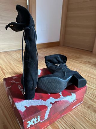 Botas Xti Ante Negras Talla 40