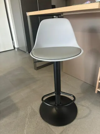 Set 2 sgabelli grigi