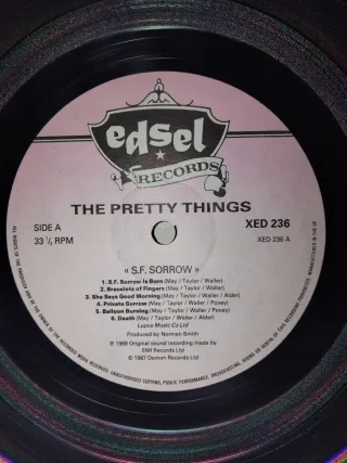 Vinilo LP The Pretty Things - S.F. Sorrow