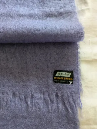 Bufanda Mohair St Michael Morado