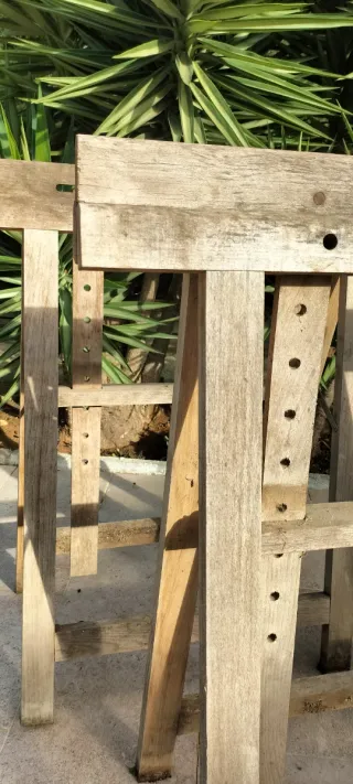 Borriquetas de madera