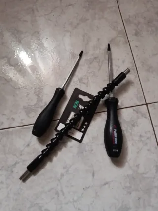 Set 4 Piezas Herramientas Atornillar Parkside Wera