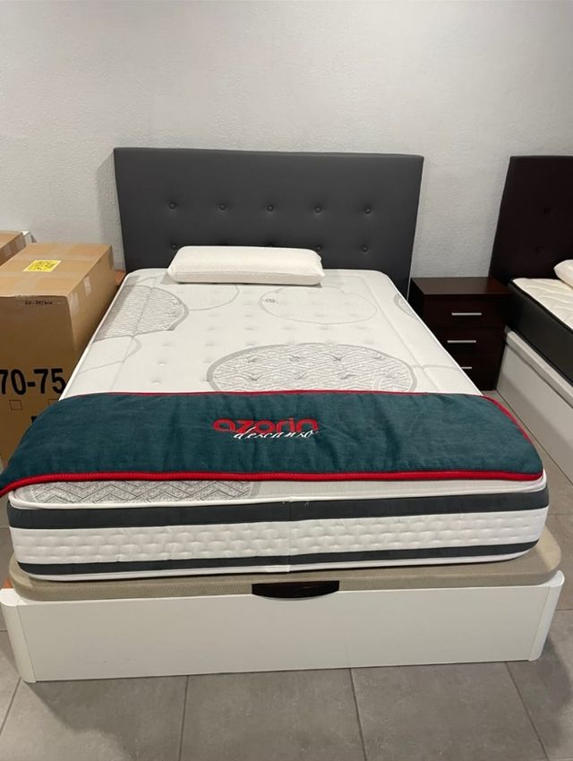 Canapé abatible con colchón