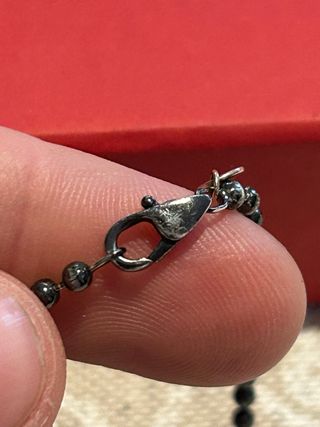 Bracciale DoDo sfere nere e oro