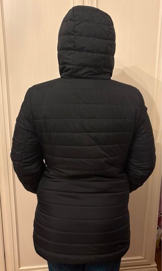 Giubbotto pellicciotto donna reversibile nero