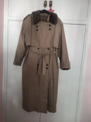 Gabardina vintage,hecho en España,buen estado