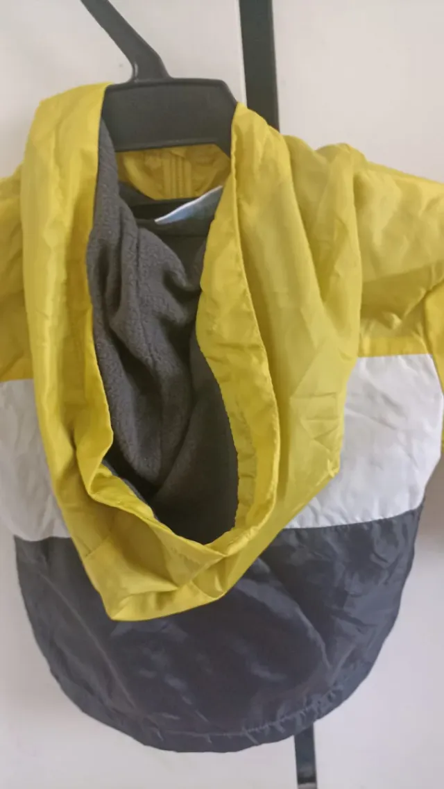 Chaqueta infantil COOL amarilla y negra