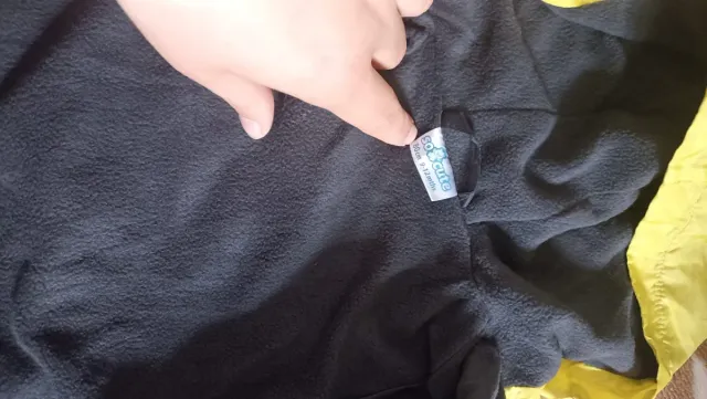 Chaqueta infantil COOL amarilla y negra