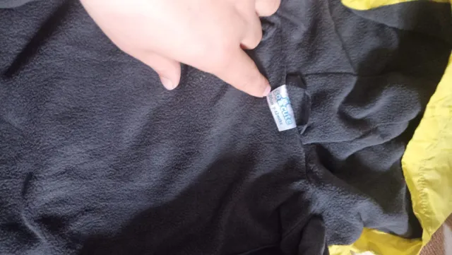 Chaqueta infantil COOL amarilla y negra