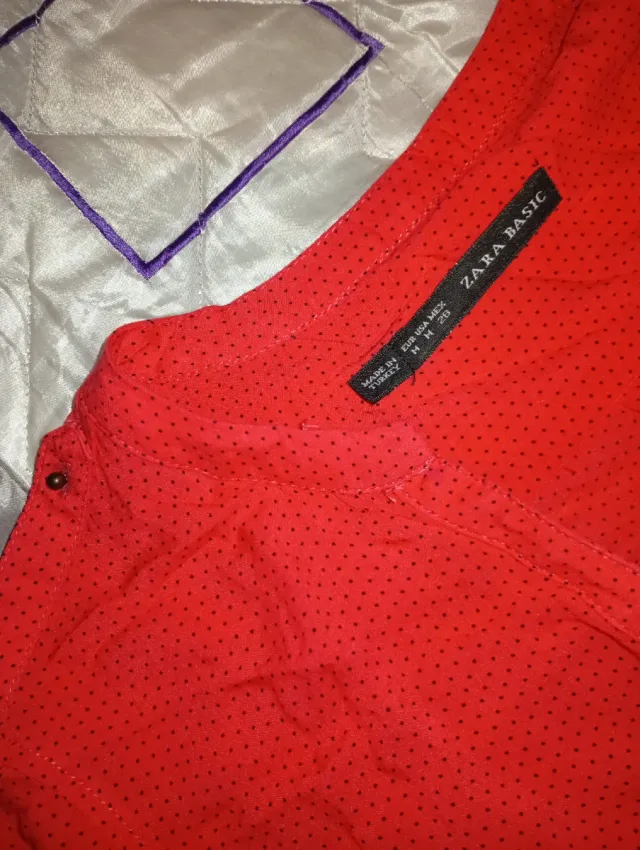 SOLO ENVÍOS. Lote 2 camisas Zara Basic