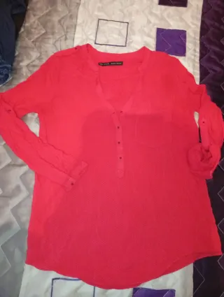 SOLO ENVÍOS. Lote 2 camisas Zara Basic