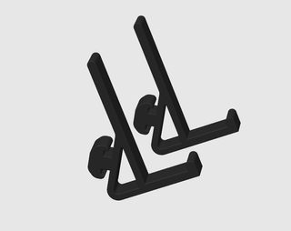 Soporte teclado cockpit