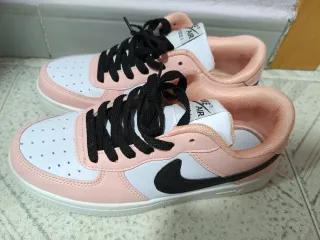 Zapatillas Nike Air Force 1 Mujer Rosa/Blanco