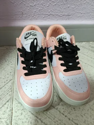 Zapatillas Nike Air Force 1 Mujer Rosa/Blanco