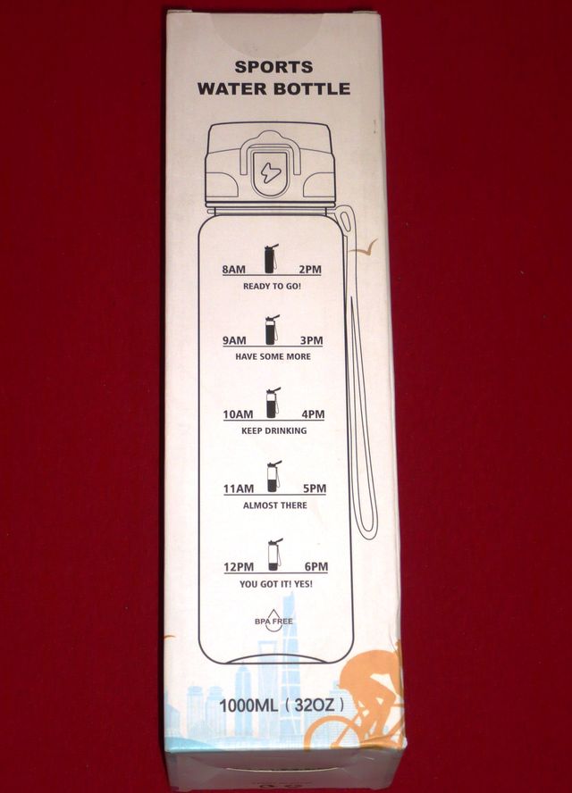 Botella de Agua Deportiva 1000ml