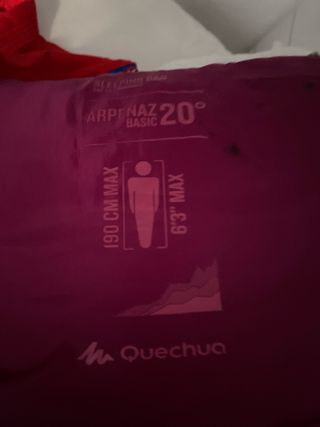 Saco de dormir Quechua Arpenaz 20º