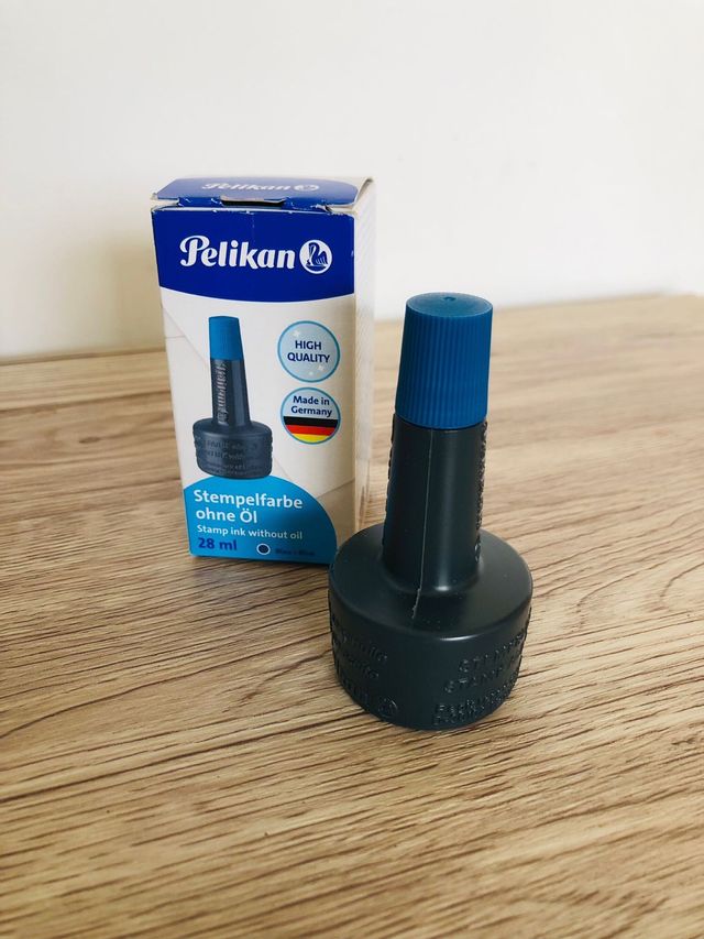 Tinta Pelikan para vedar com aplicador