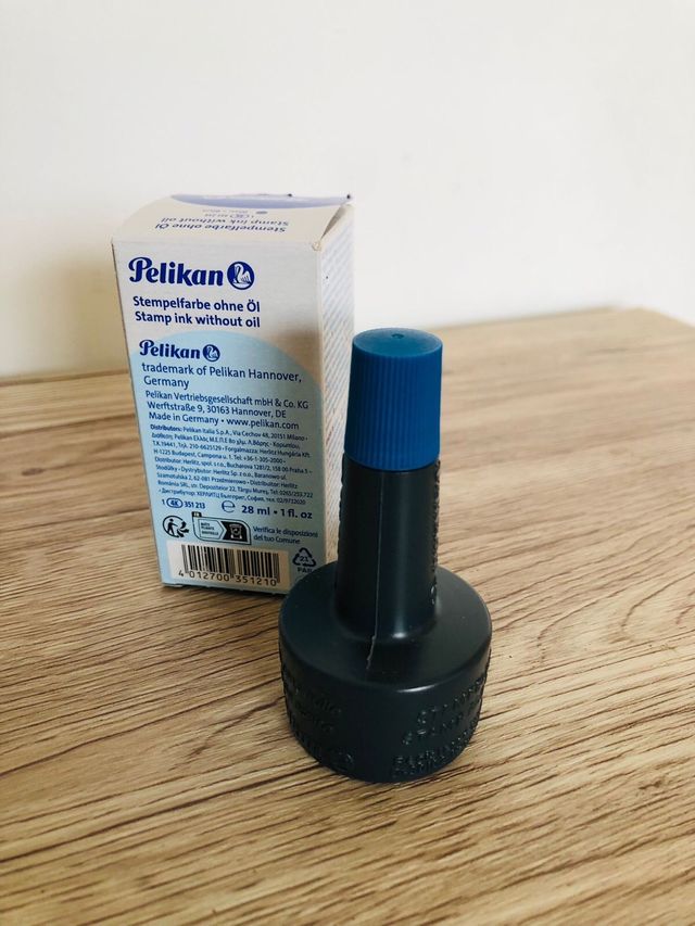 Tinta Pelikan para vedar com aplicador