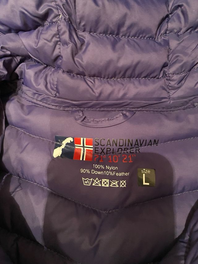 Chaqueta acolchada Scandinavian Explorer azul