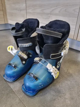 Botes esquí nen Salomom, talla 18, en molt bon est