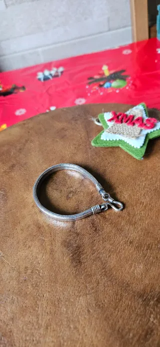 Bracciale snake argento 925 punzonato