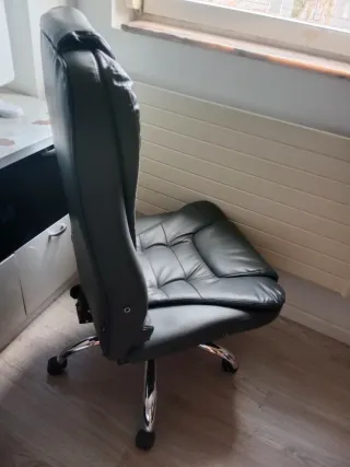 Sillón cuero ergonómico