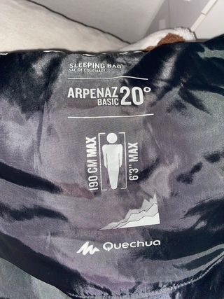 Saco de dormir Quechua Arpenaz 20º