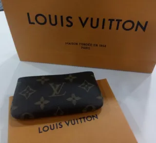 Portafoglio Louis Vuitton Marrone
