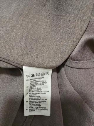 Vestido Midi Negro y Topo