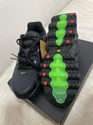 Zapatillas Nike Air Max Niño DN8 Negro/Verde
