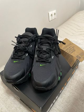 Zapatillas Nike Air Max Niño DN8 Negro/Verde